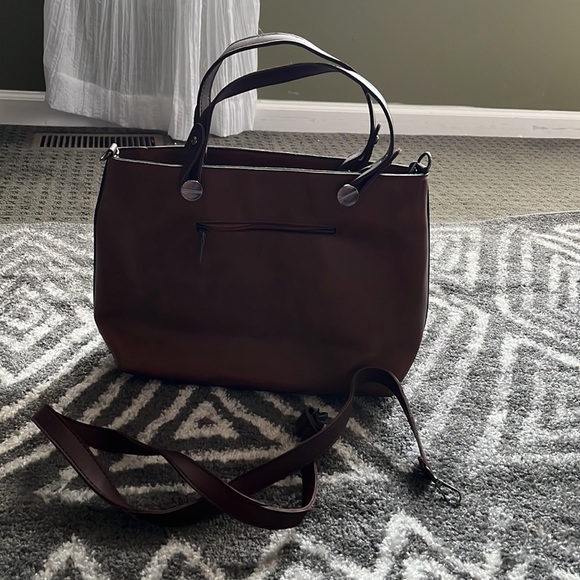 Cute Brown Small Tote/ Satchel - Picture 6 of 6